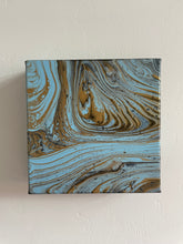 Load image into Gallery viewer, Dive - 6&quot; x 6&quot; Acrylic Painting on Extra Thick Canvas