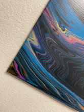 Load image into Gallery viewer, OBSIDIAN - 10&quot; x 20&quot; Acrylic Painting on Canvas