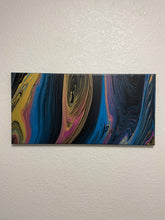 Load image into Gallery viewer, OBSIDIAN - 10&quot; x 20&quot; Acrylic Painting on Canvas