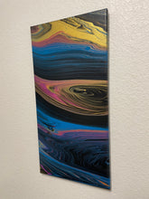 Load image into Gallery viewer, OBSIDIAN - 10&quot; x 20&quot; Acrylic Painting on Canvas